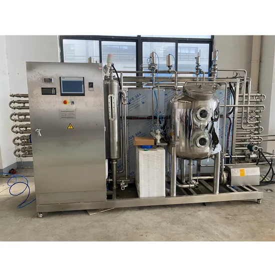 Milk Pasteurizer Machine for Dairy and Juice Processing