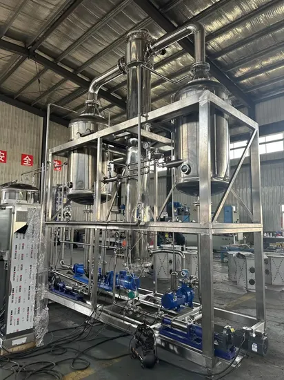 Stainless Steel 5000L UHT Fruit Juice Pasteurizer Machine
