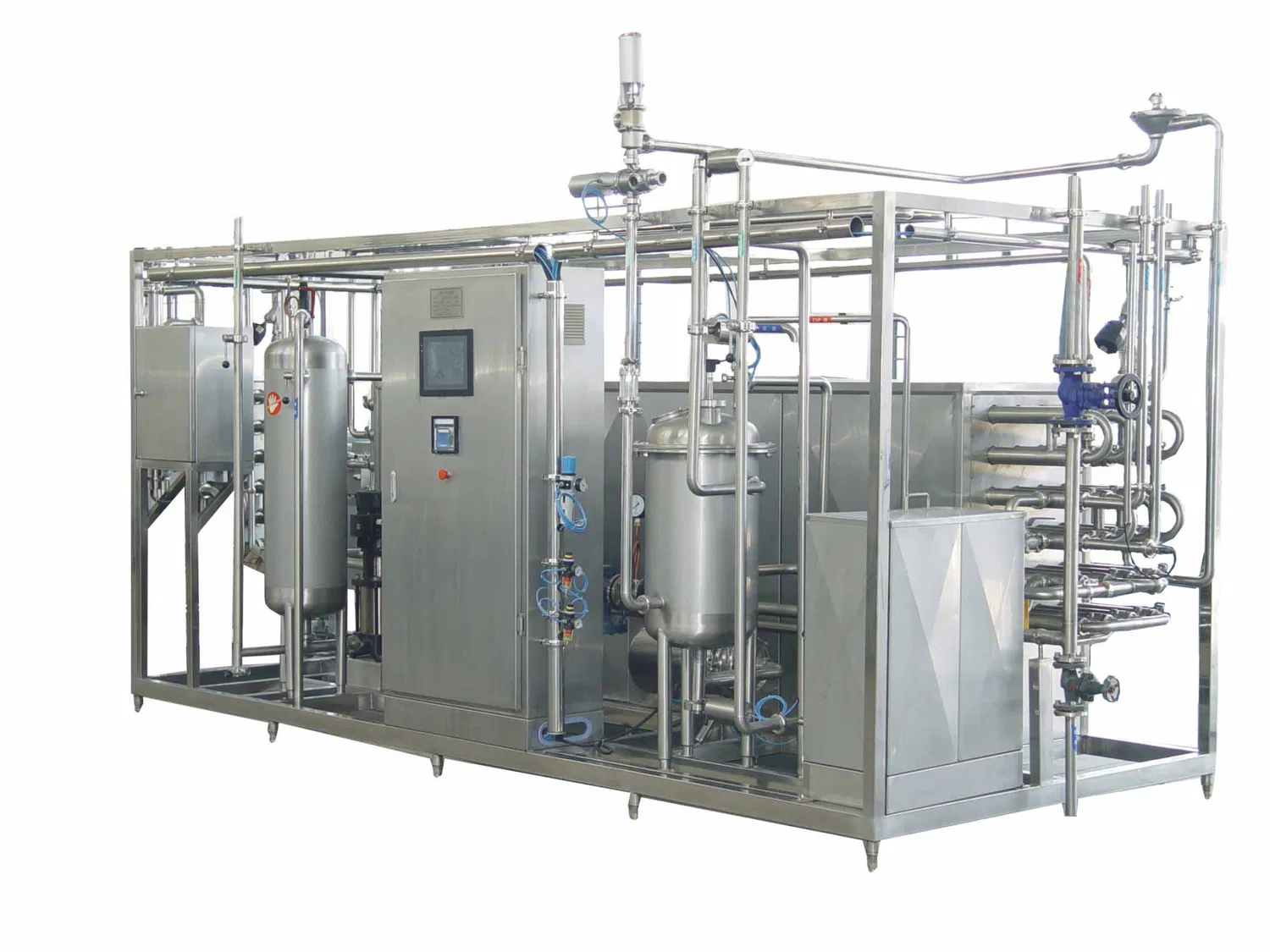 Línea Integrada de Pasteurizador y Homogenizador para Yogur y Leche