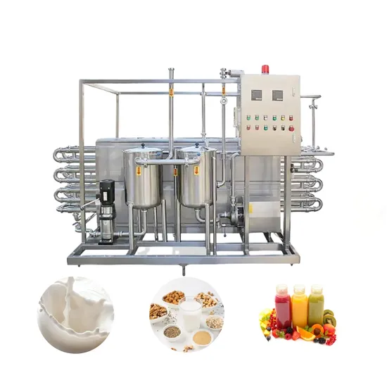 High-Efficiency Tubular UHT Steam Pasteurizer Machine